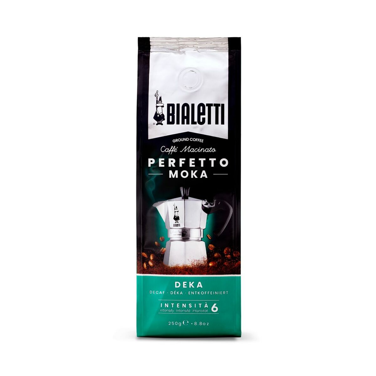 Café moído Bialetti Perfetto Moka Decaf 250 g