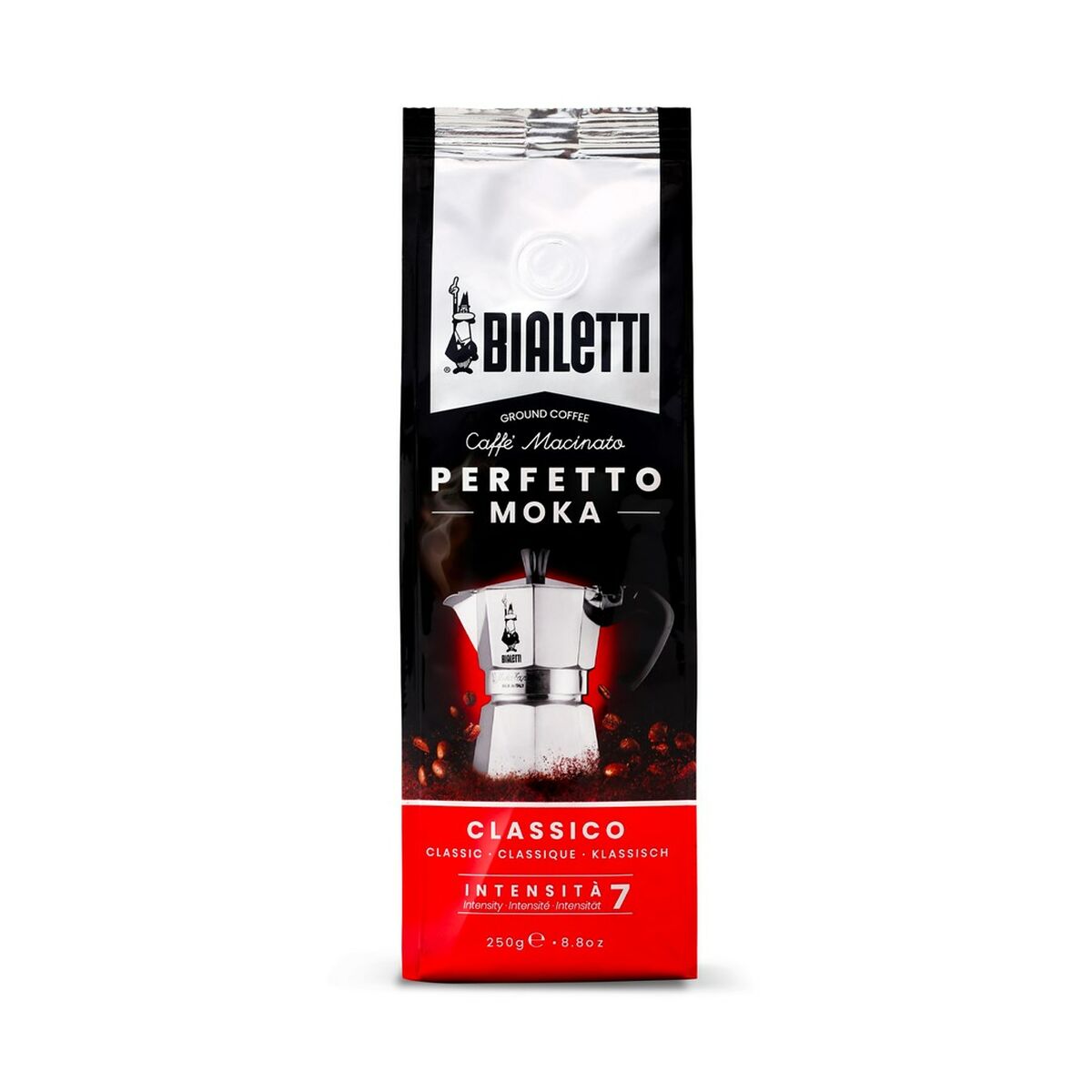 Café moído Bialetti Perfetto Moka Classic 250 g (2 Unidades)