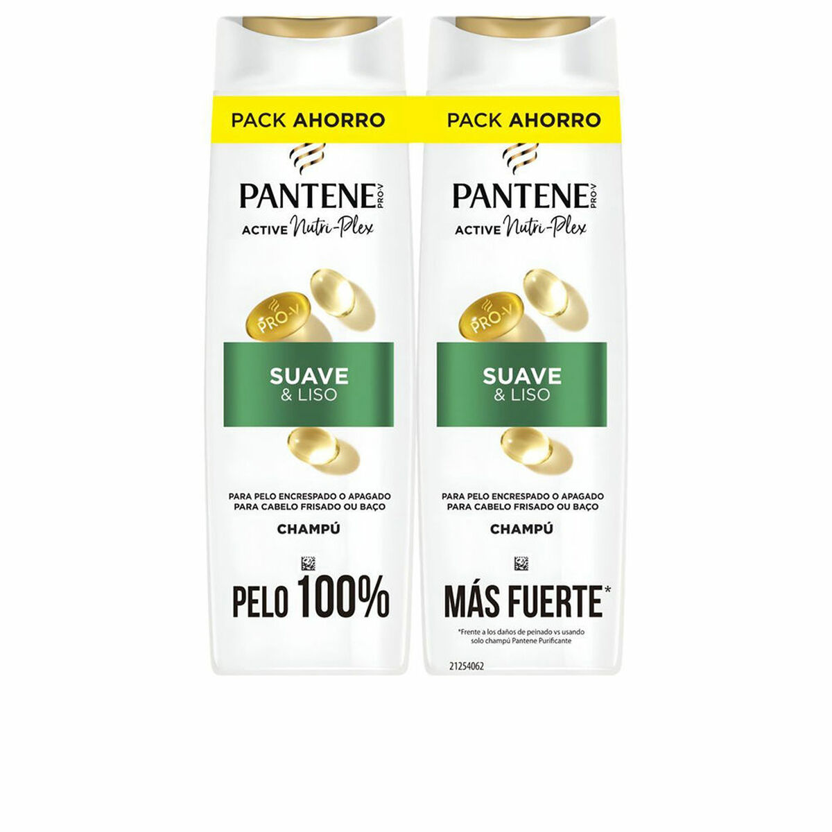 Champô Suavizante Pantene SUAVE Y LISO 325 ml (2 Unidades)