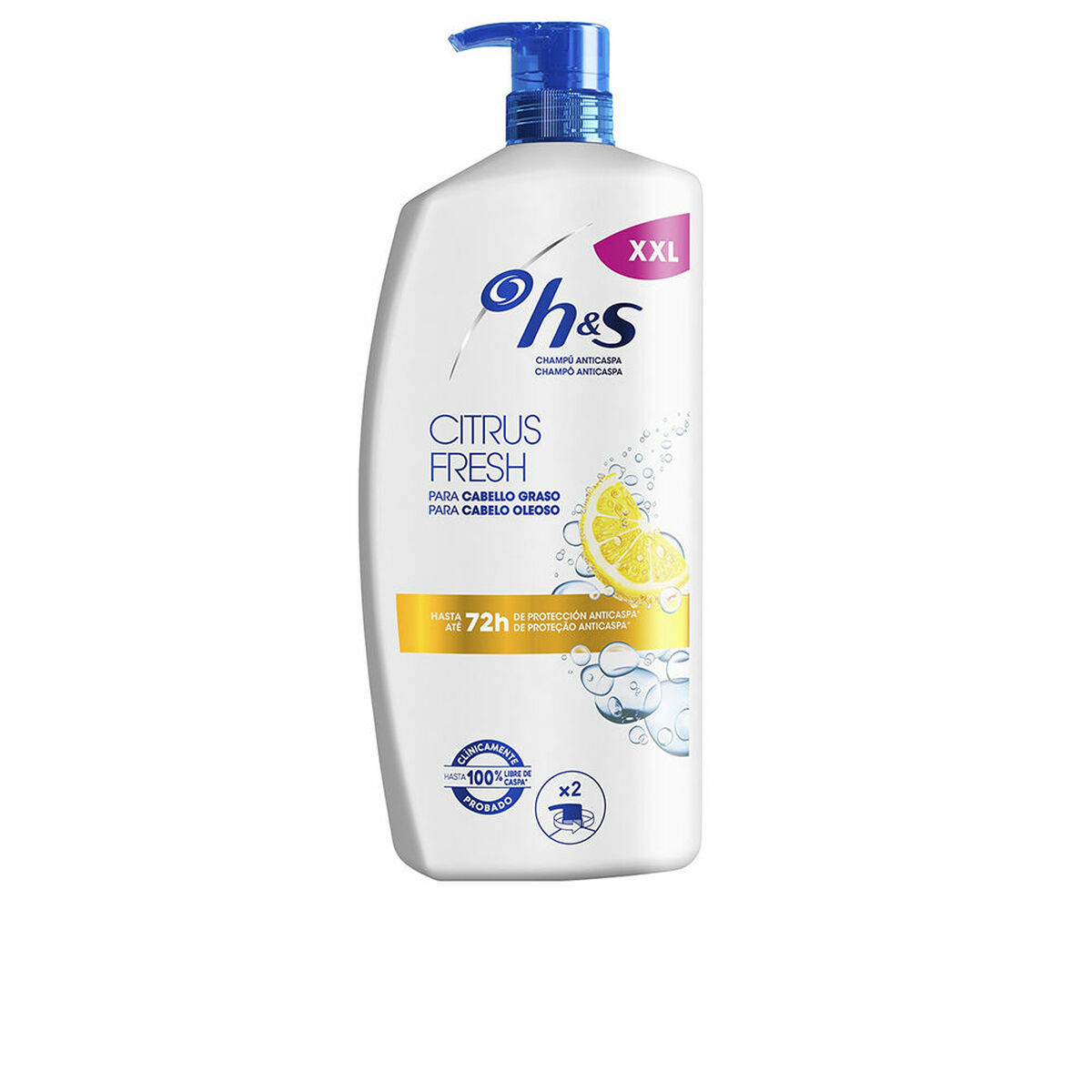 Champô Anticaspa Head & Shoulders H&S CITRUS FRESH 1 L