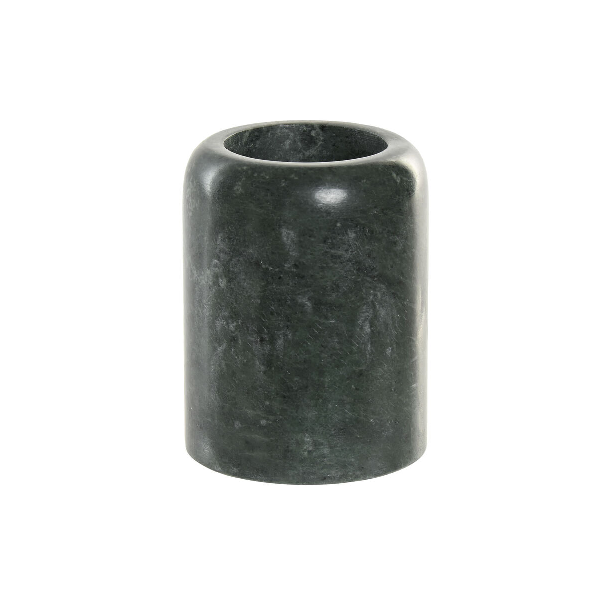 Suporte para a escova de Dentes Home ESPRIT Verde Mármore 7,5 x 7,5 x 10 cm