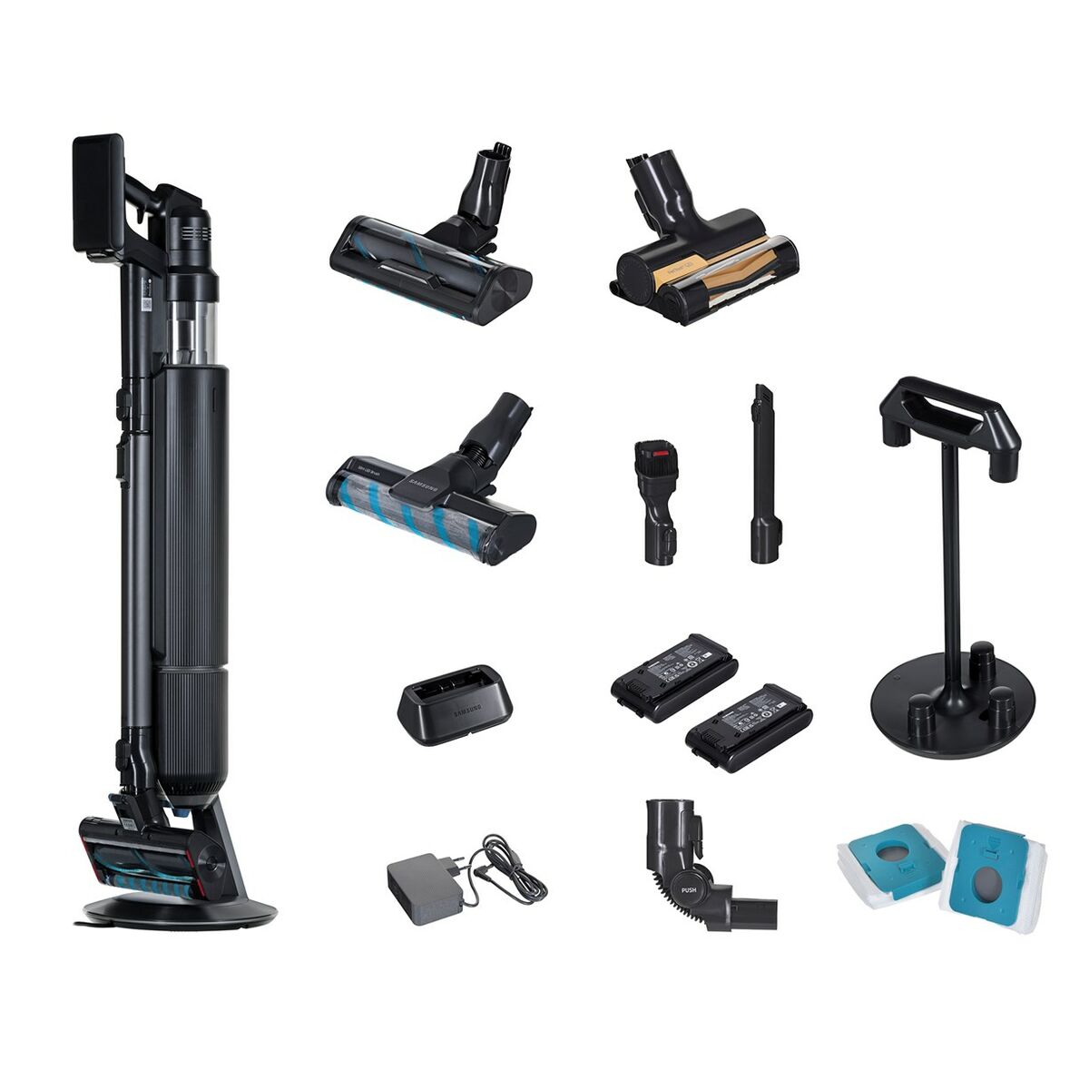 Aspirador Escova Samsung VS90F40DEK/GE