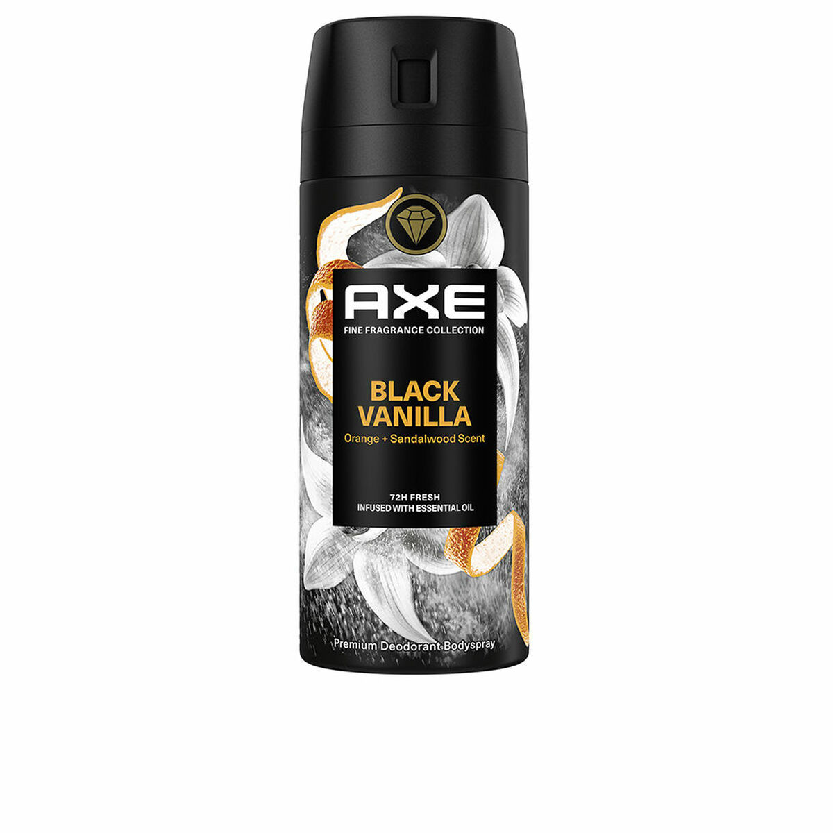 Desodorizante em Spray Axe AXE BLACK VANILLA 150 ml