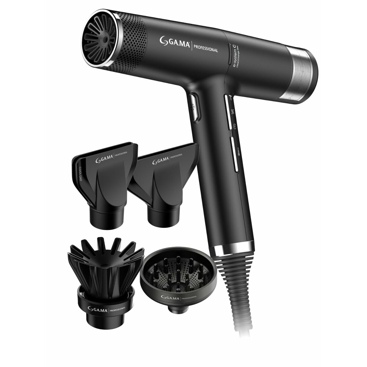 Secador de Cabelo Gama Professional PH6080BK Preto 1600 W