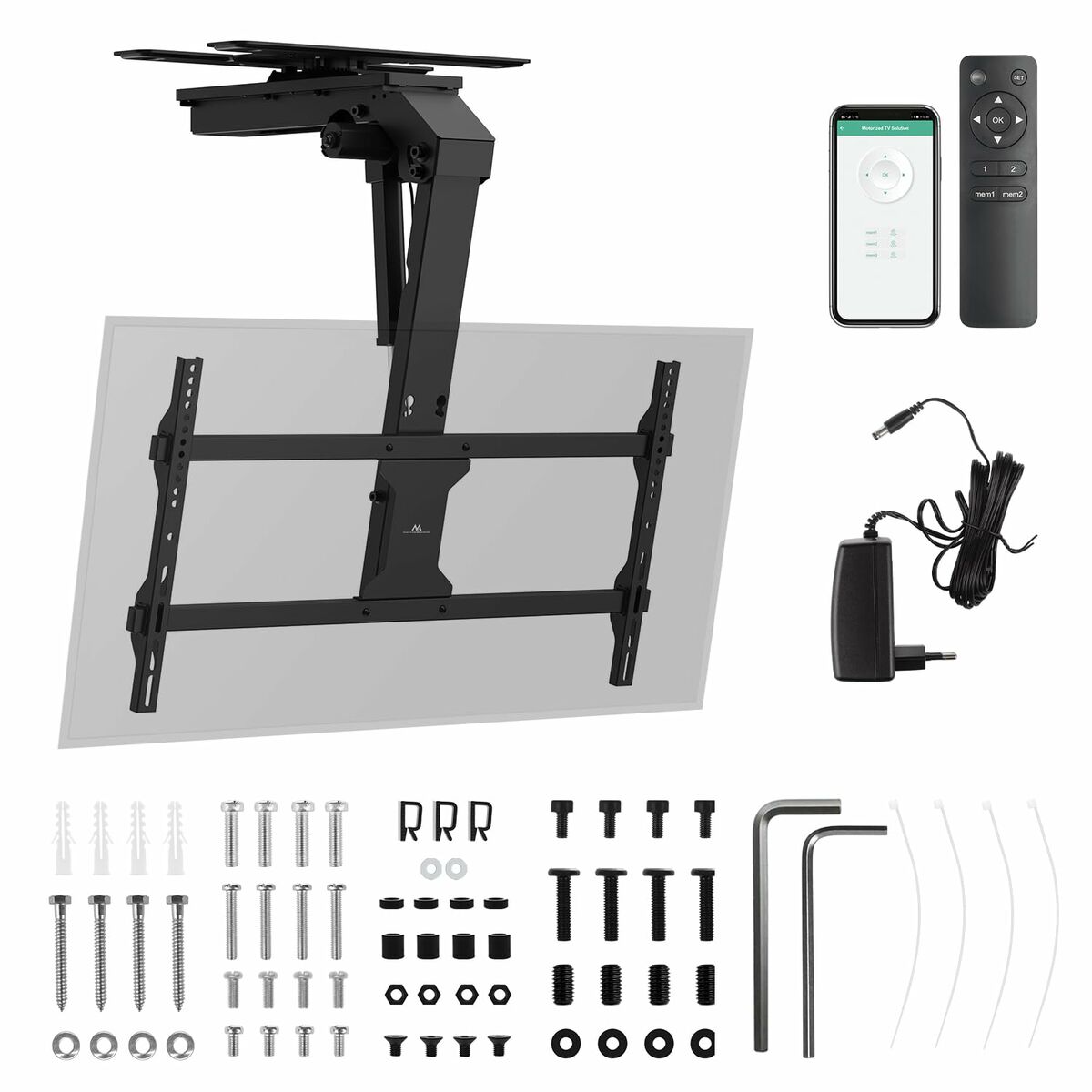 Suporte de Mesa para Ecrã MacLean MC-109 T 86" 43"