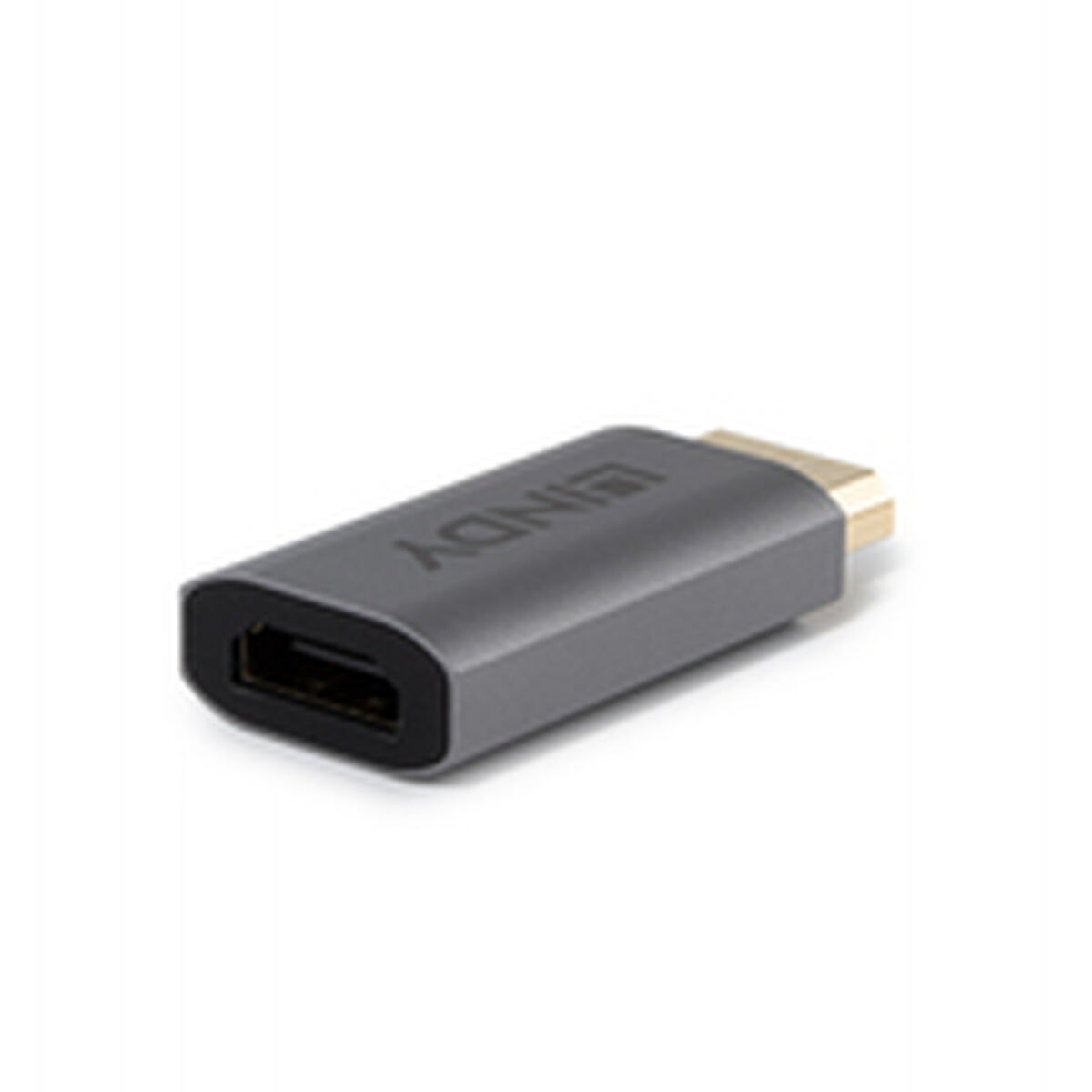 Adaptador DisplayPort para HDMI LINDY 8K60 ACTIVE Cinzento