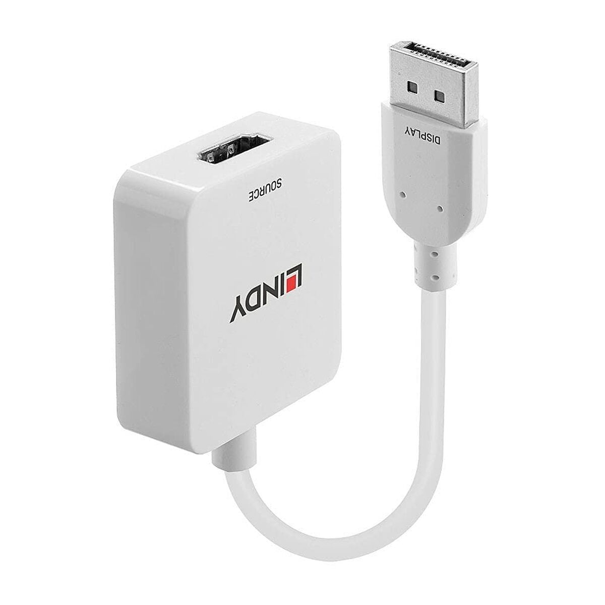 Adaptador HDMI para DisplayPort LINDY Branco