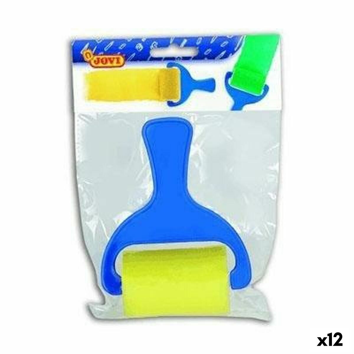 Rolo Jovi Amarelo Azul (12 Unidades)