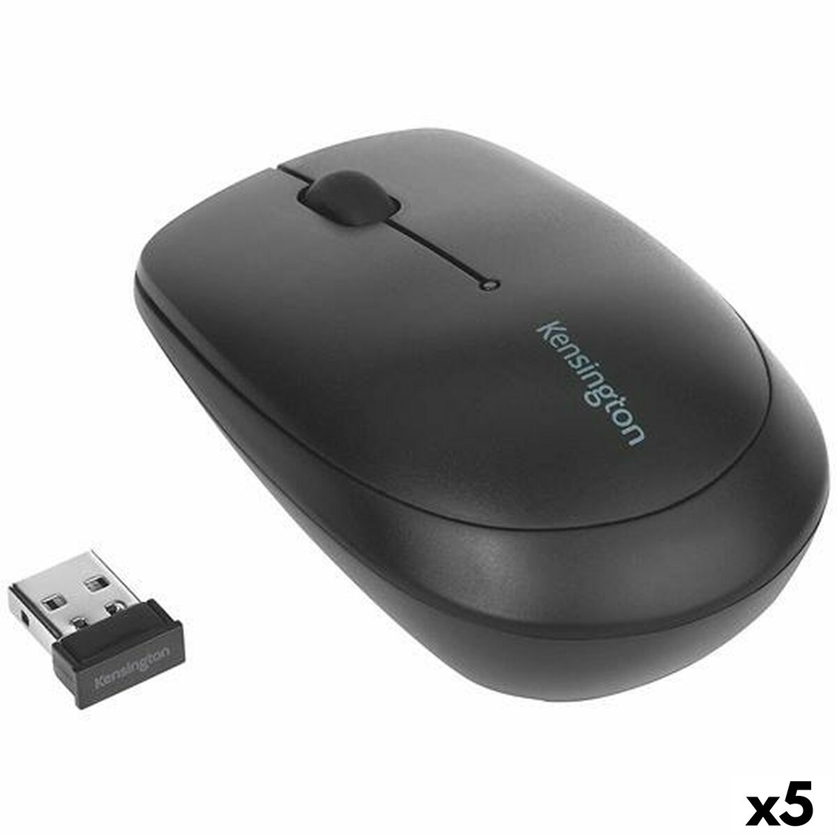 Rato sem Fios Kensington PRO FIT Preto (5 Unidades)