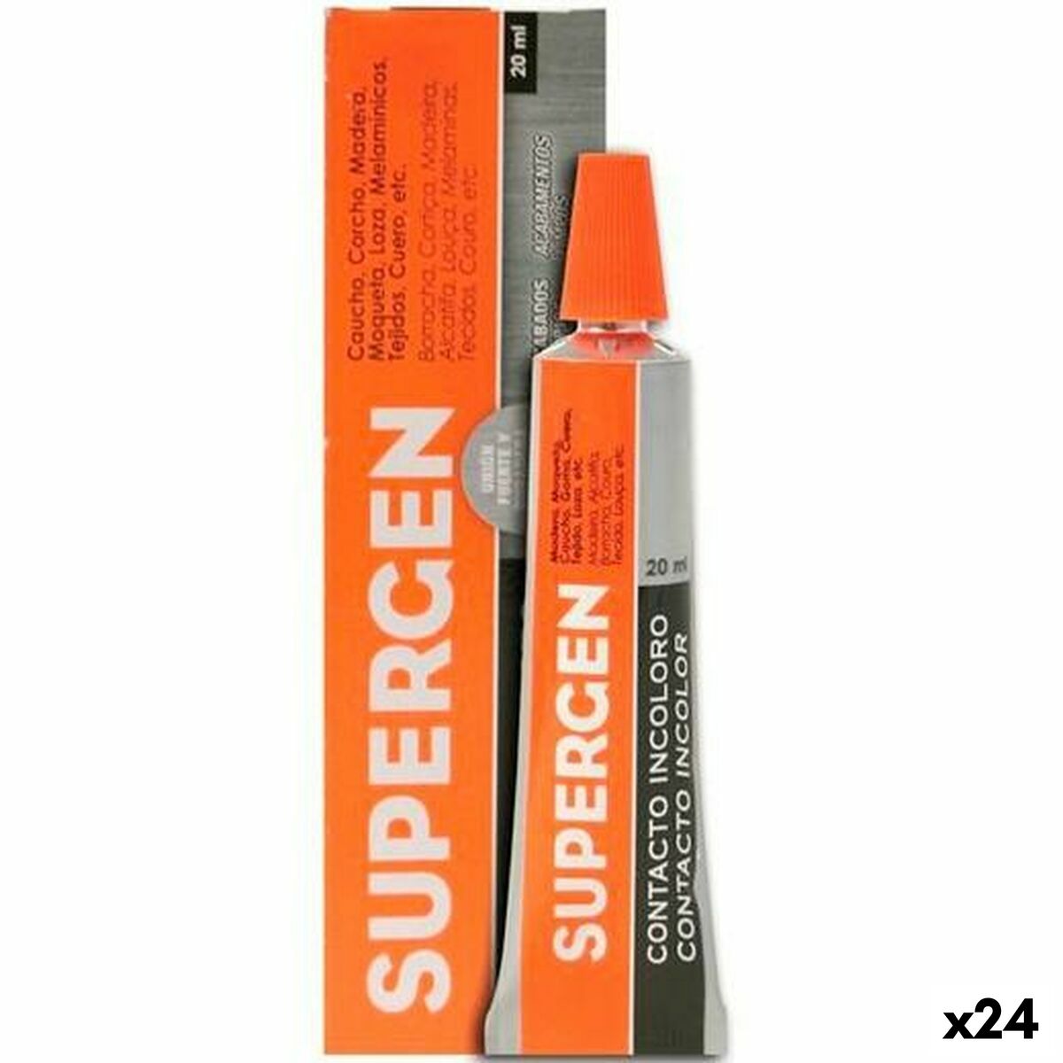 Adesivo de contacto SUPERGEN 20 ml (24 Unidades)