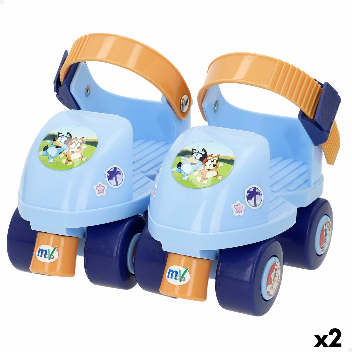 Patins Bluey 32-36 Azul (2 Unidades)
