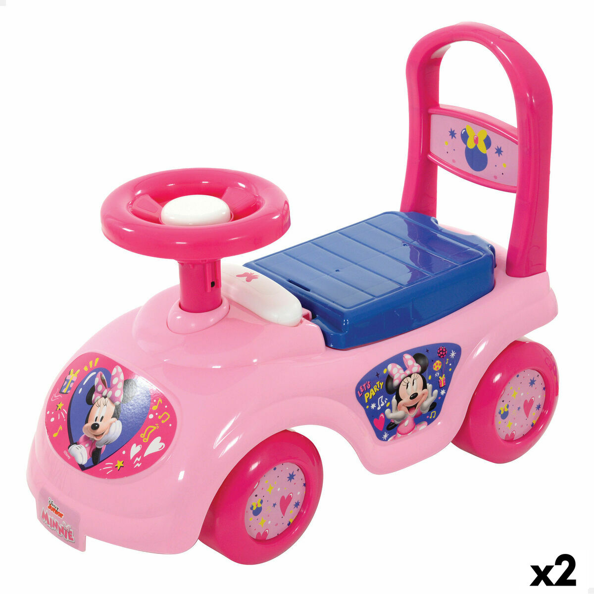 Andador Minnie Mouse 43 x 37 x 21 cm (2 Unidades)