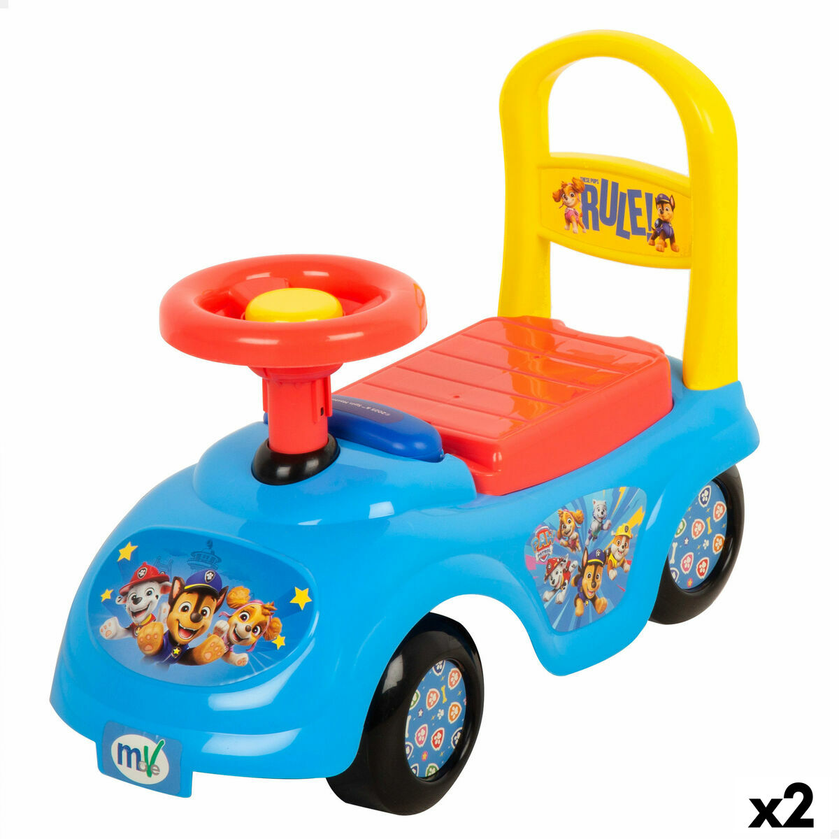 Andador The Paw Patrol 43 x 37 x 21 cm (2 Unidades)