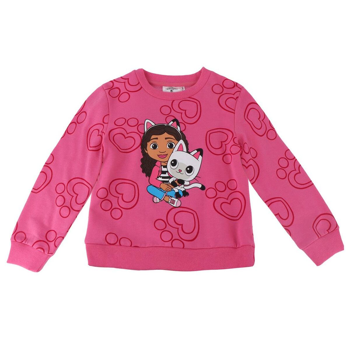 Camisola sem Capuz Menina Gabby's Dollhouse Cor de Rosa