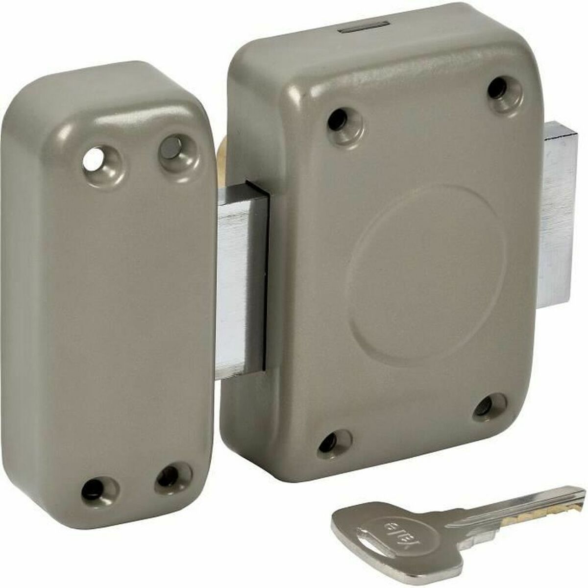 Fechadura de sobreposição Yale YV25C-35 Bege 18 x 7 x 14 cm Aço