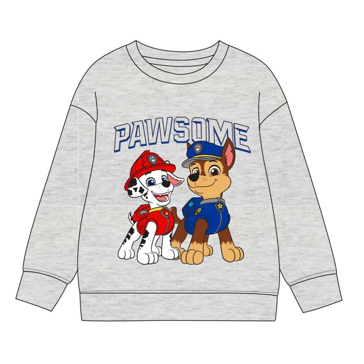 Polar sem Capuz Criança The Paw Patrol Cinzento