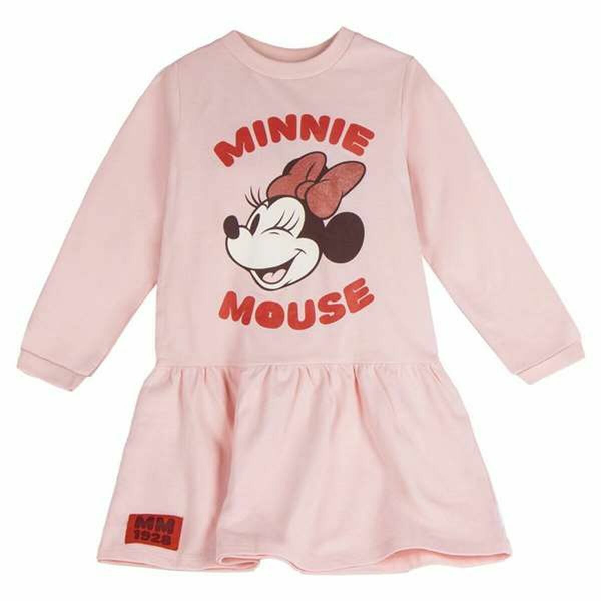 Vestido Minnie Mouse Cor de Rosa