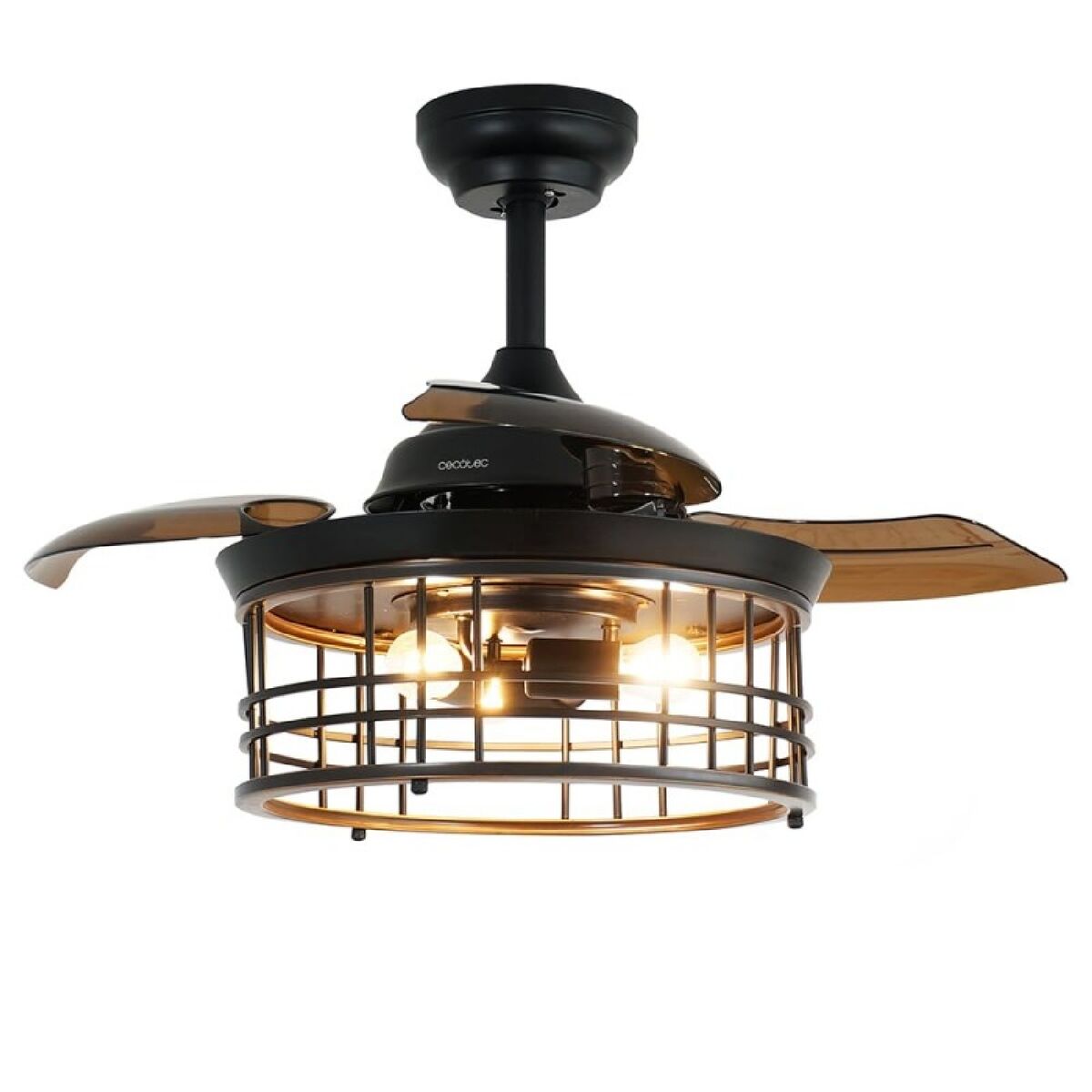 Ventilador de Teto com Luz Cecotec EnergySilence Aero 3600 25 W Metal
