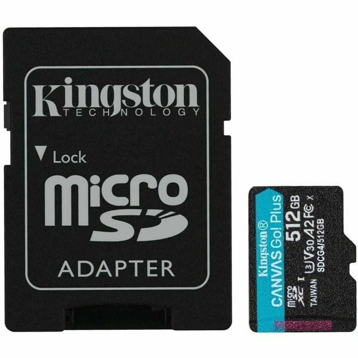 Cartão de Memória Micro SD com Adaptador Kingston SDCG4/512GB