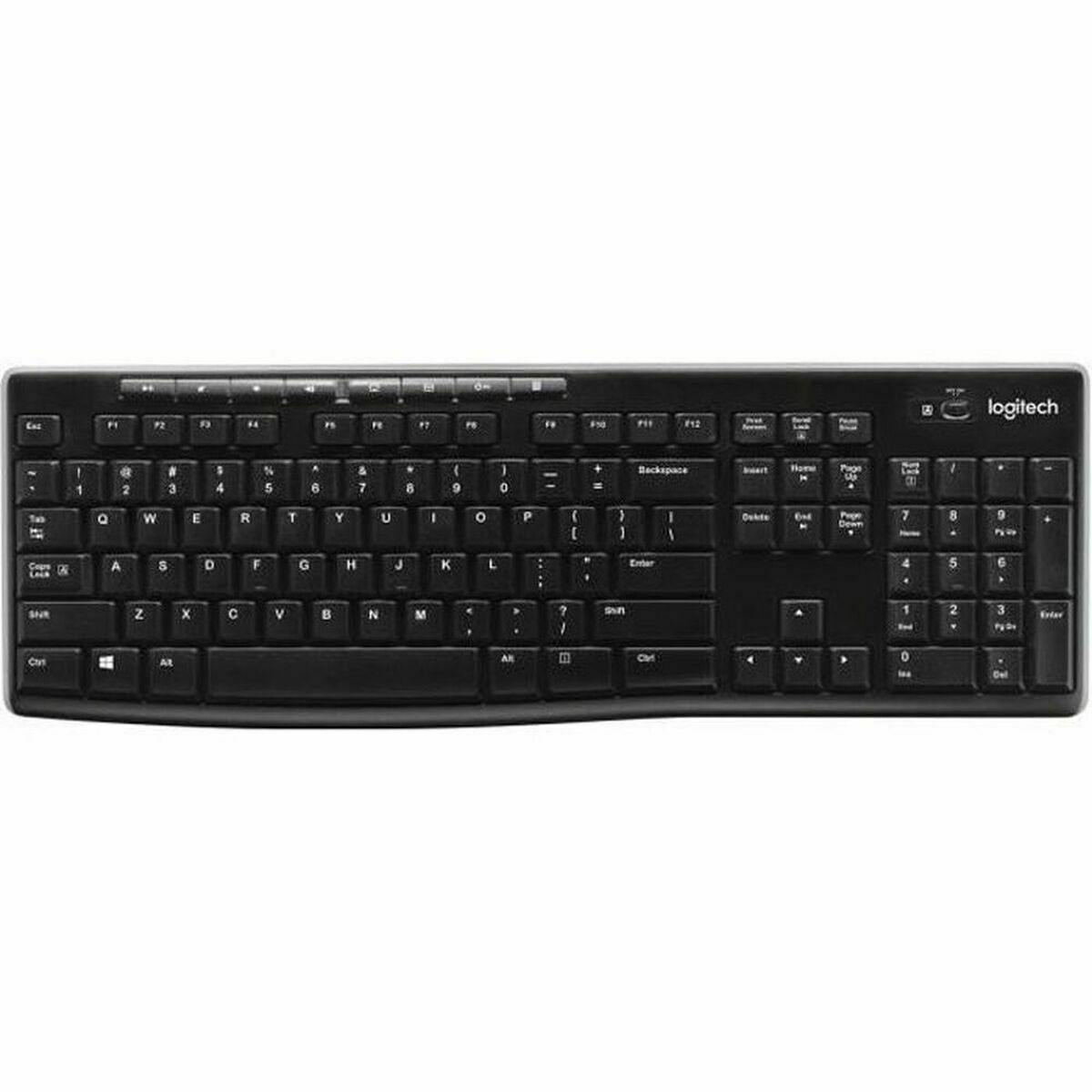 Teclado e Rato Logitech 920-003748 Preto Francês AZERTY