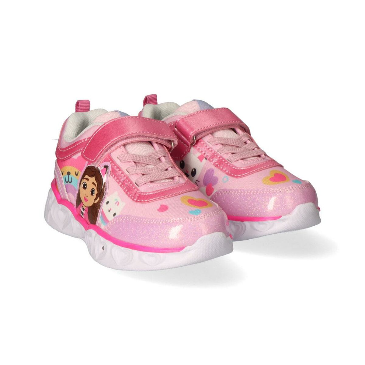 Sapatilhas Desportivas com LED Gabby's Dollhouse Cor de Rosa