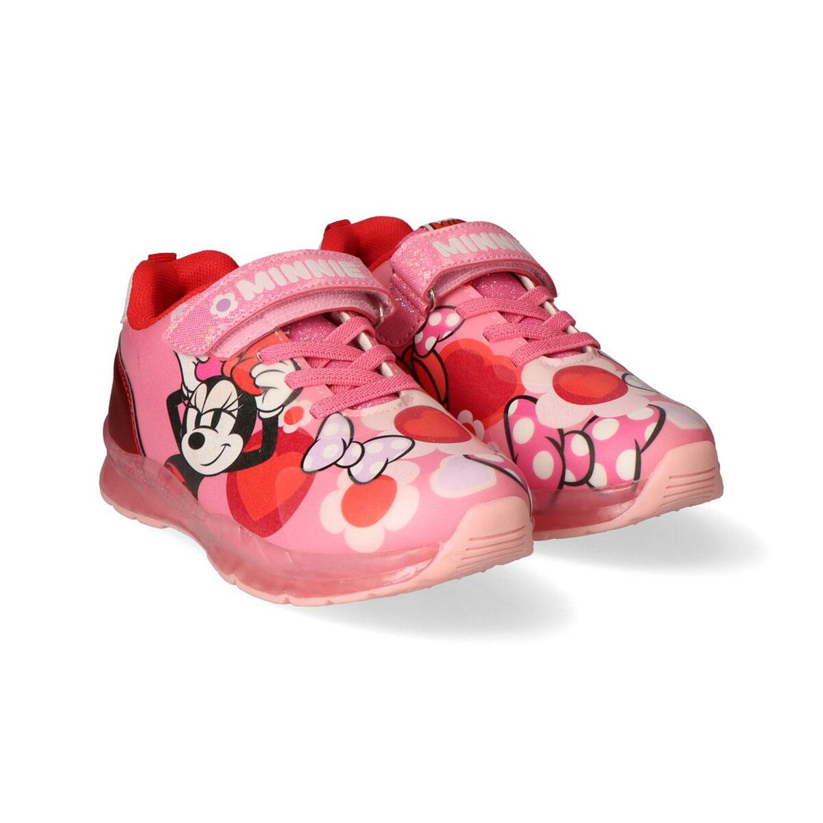 Sapatilhas Desportivas com LED Minnie Mouse Fúcsia