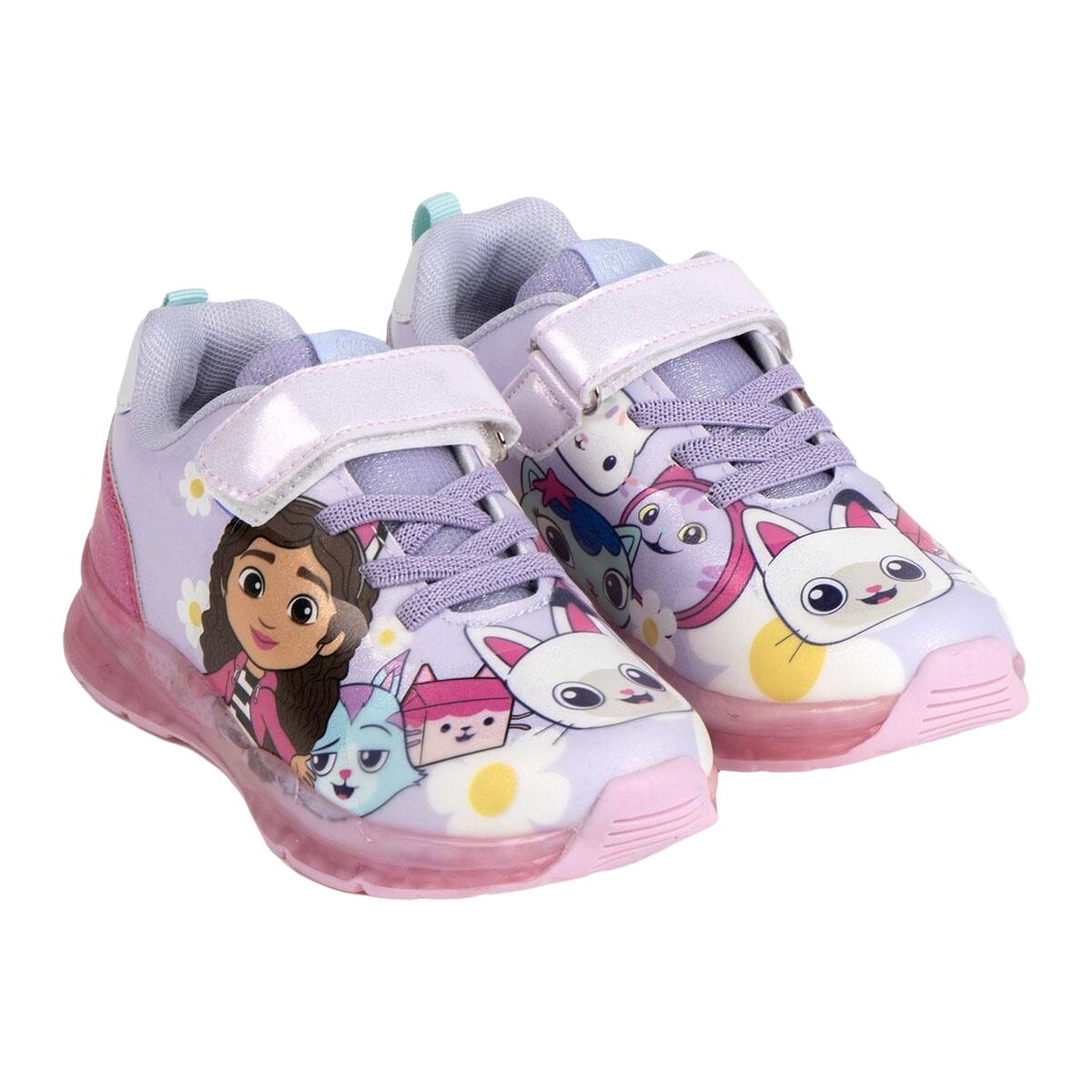 Sapatilhas Desportivas com LED Gabby's Dollhouse Lilás