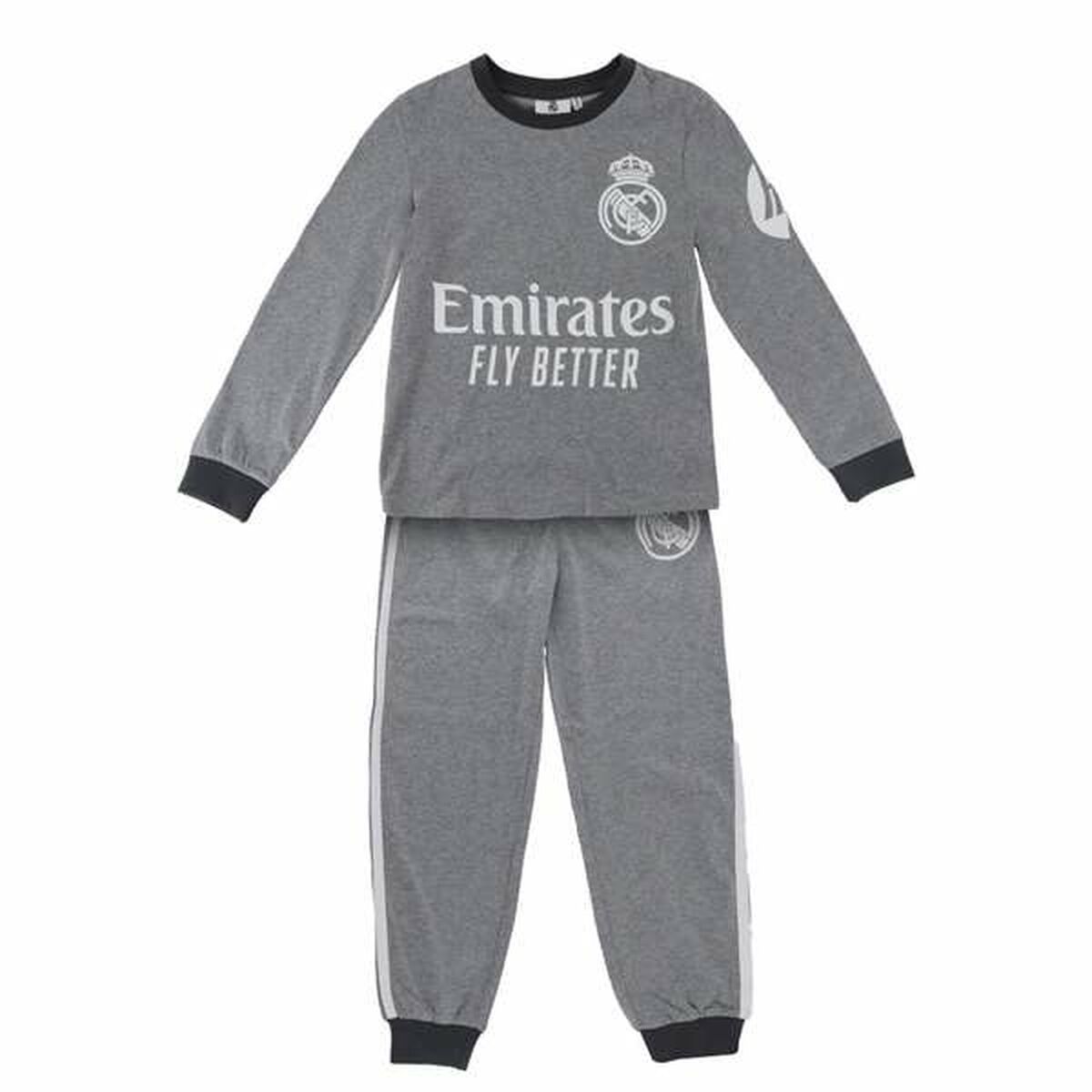 Pijama Infantil Real Madrid C.F. Cinzento