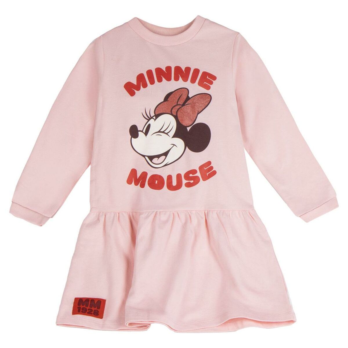 Vestido Minnie Mouse Cor de Rosa