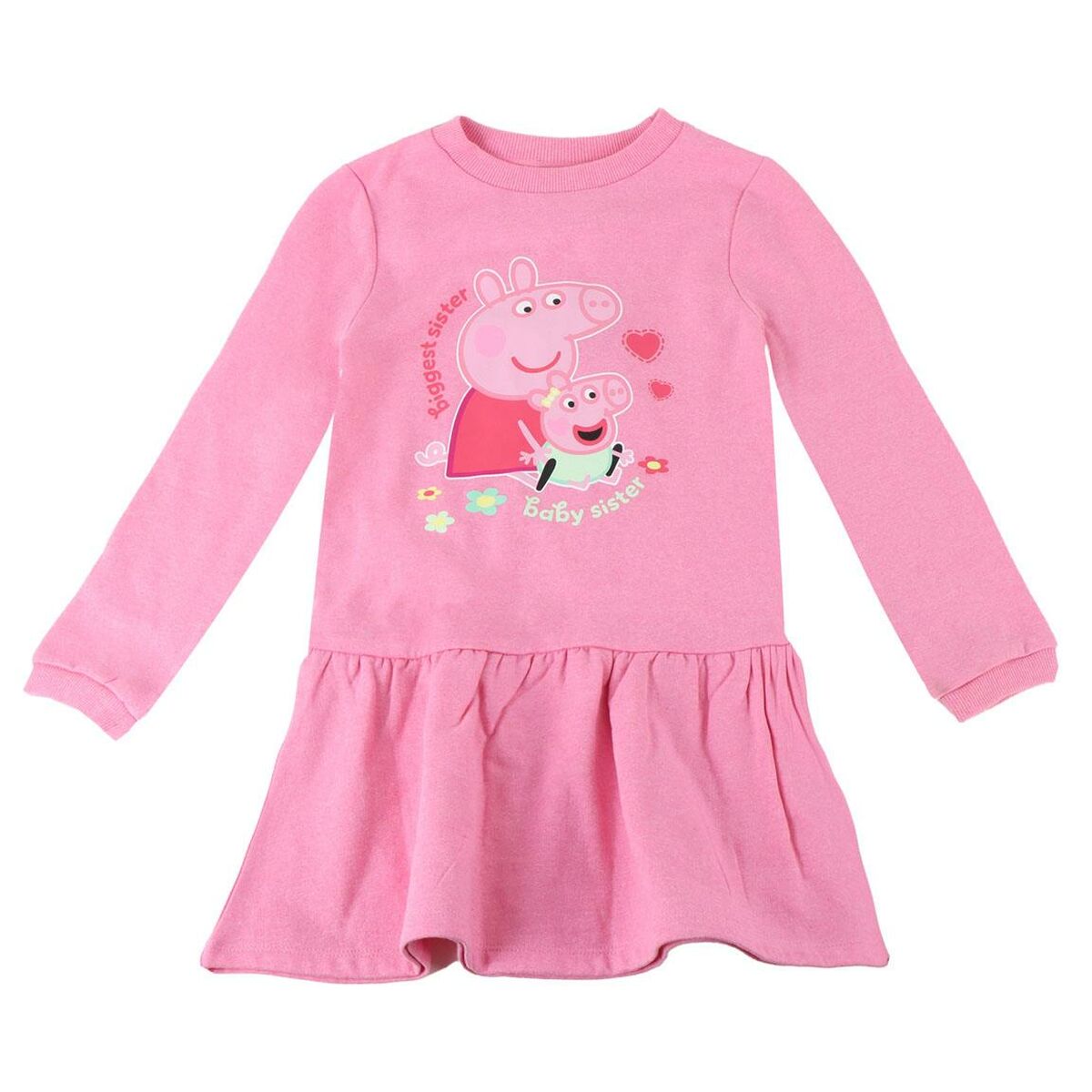 Vestido Peppa Pig Cor de Rosa