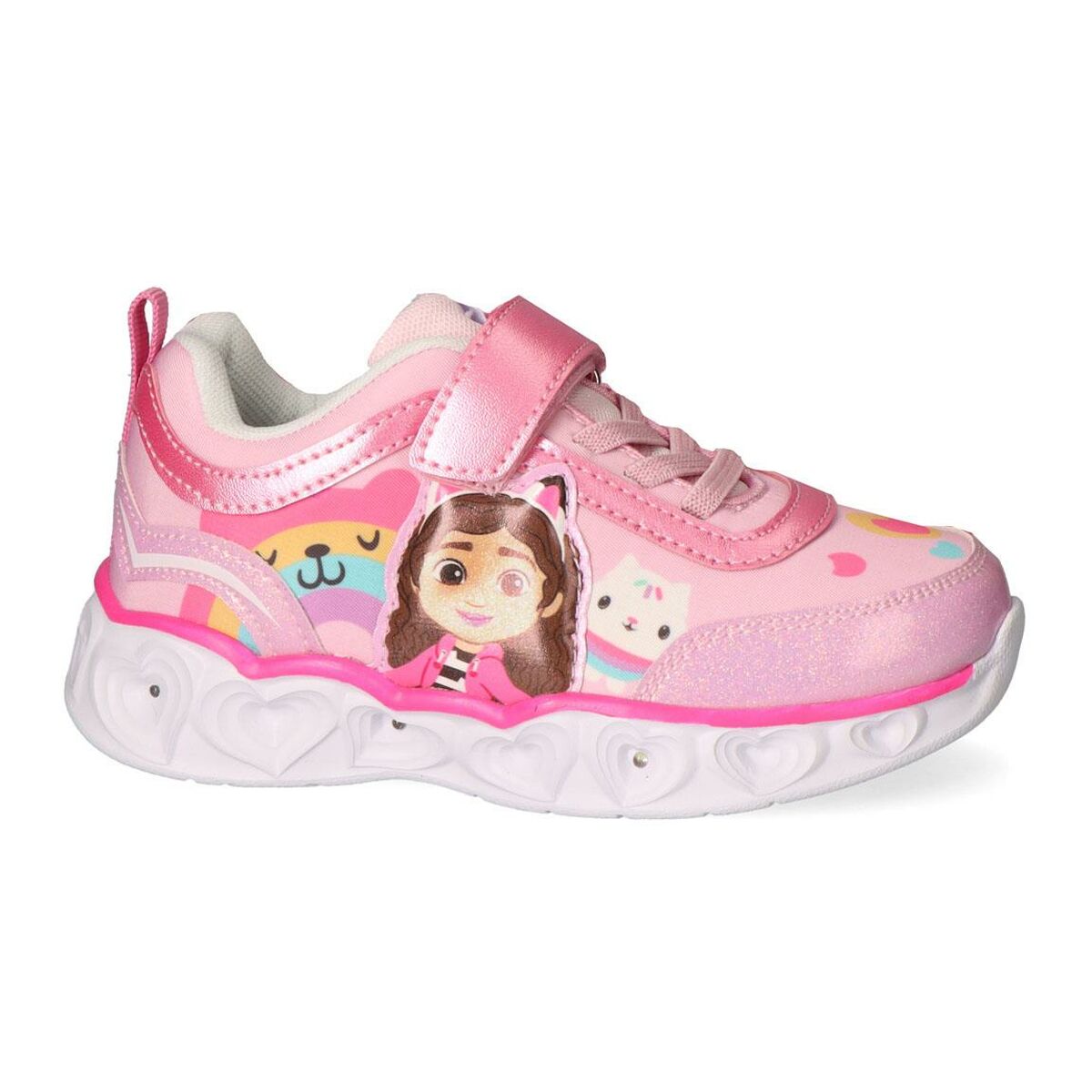 Sapatilhas Desportivas com LED Gabby's Dollhouse Cor de Rosa