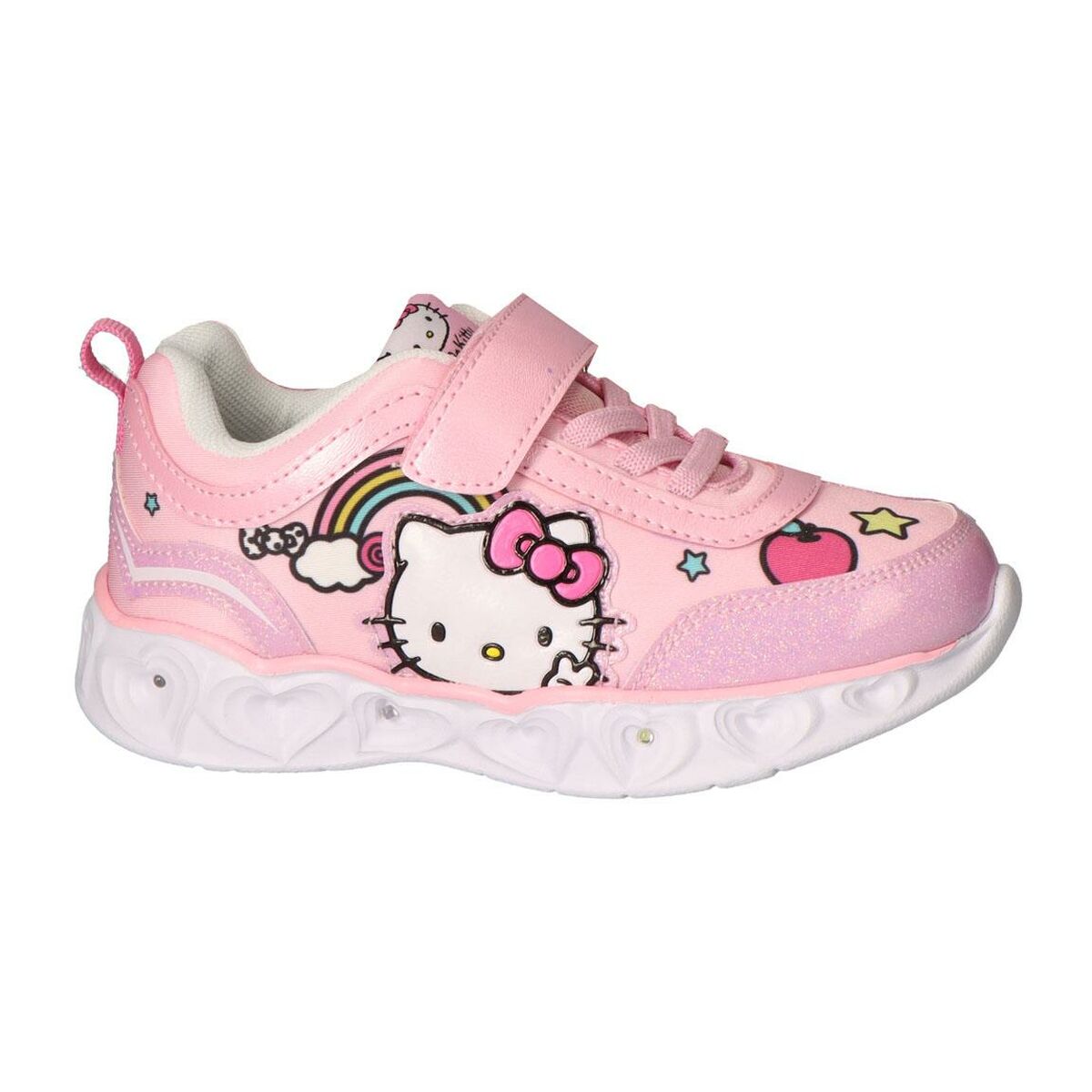 Sapatilhas Desportivas com LED Hello Kitty Cor de Rosa