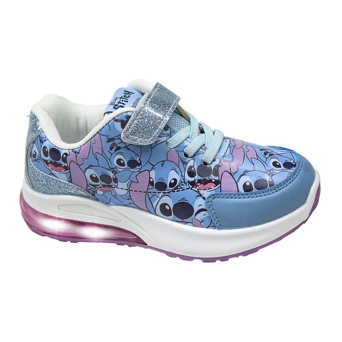 Sapatilhas Desportivas com LED Stitch Azul
