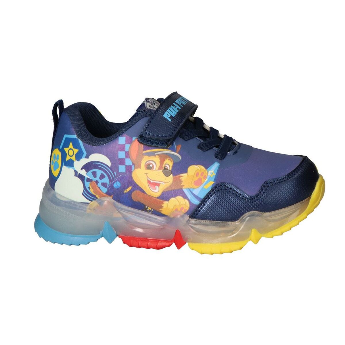 Sapatilhas Desportivas com LED The Paw Patrol Azul escuro