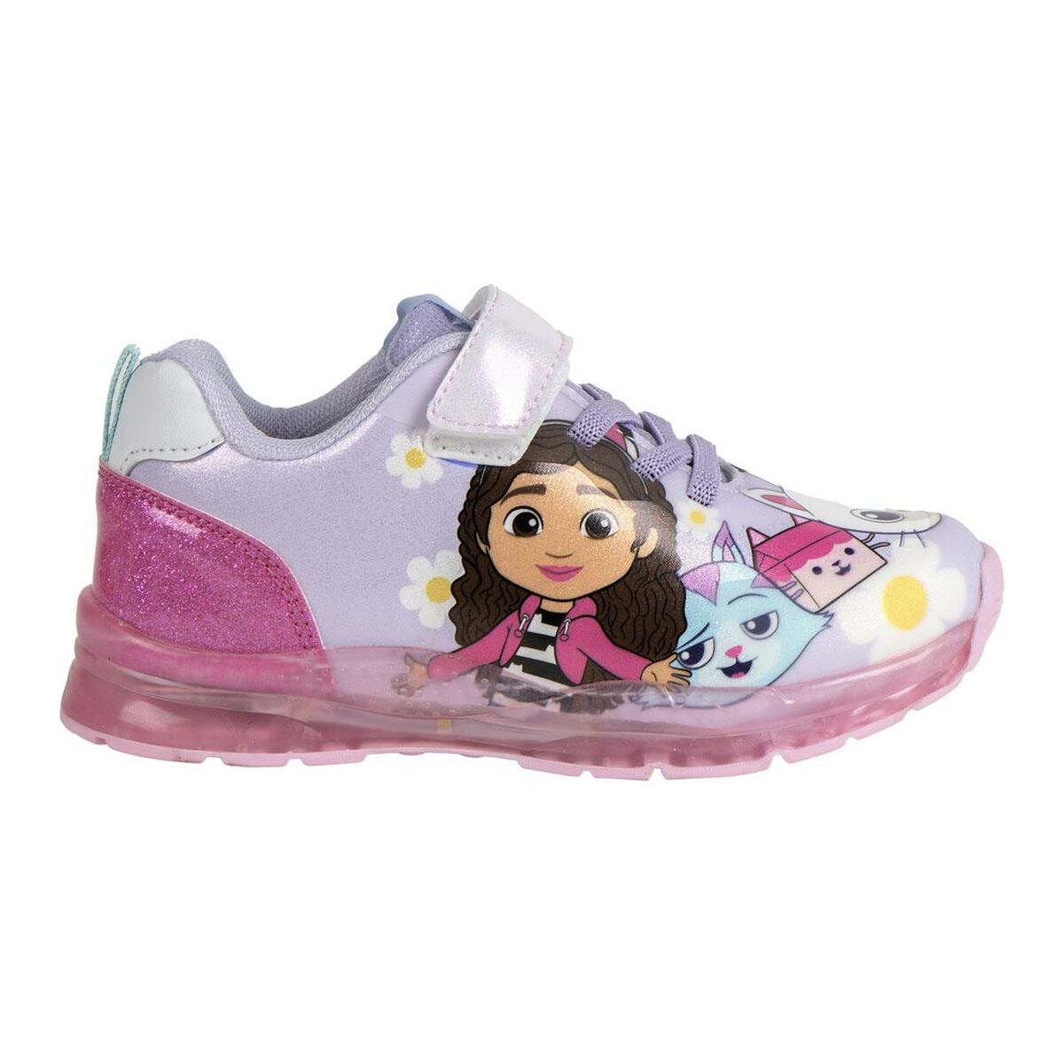 Sapatilhas Desportivas com LED Gabby's Dollhouse Lilás