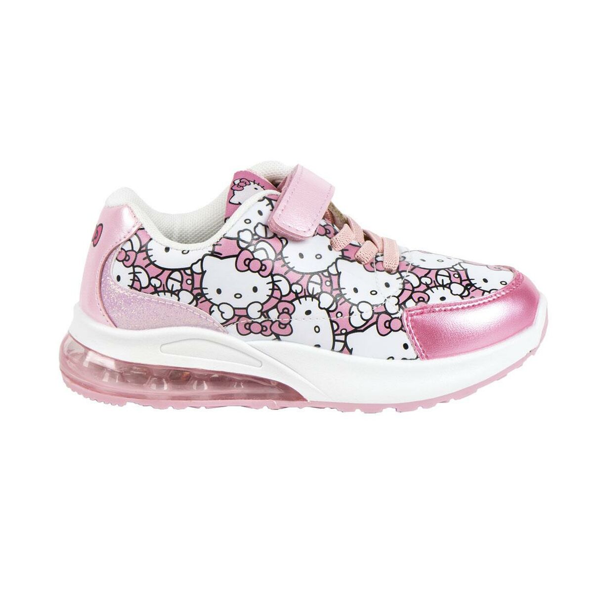 Sapatilhas Desportivas com LED Hello Kitty Cor de Rosa