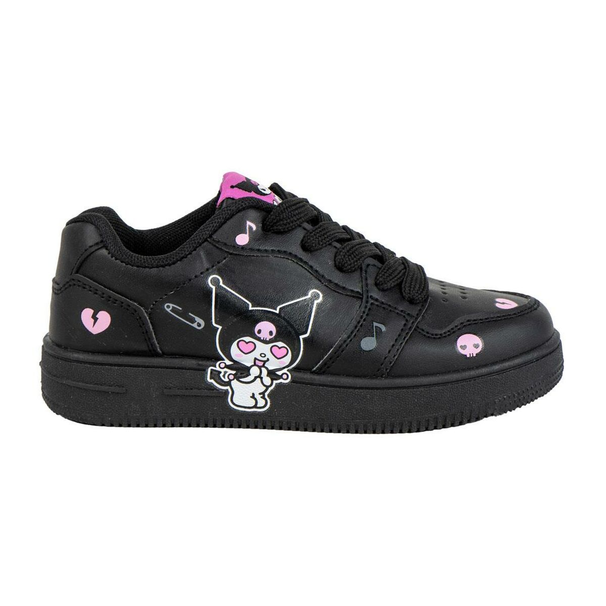 Sapatilhas de Desporto Infantis Hello Kitty Preto