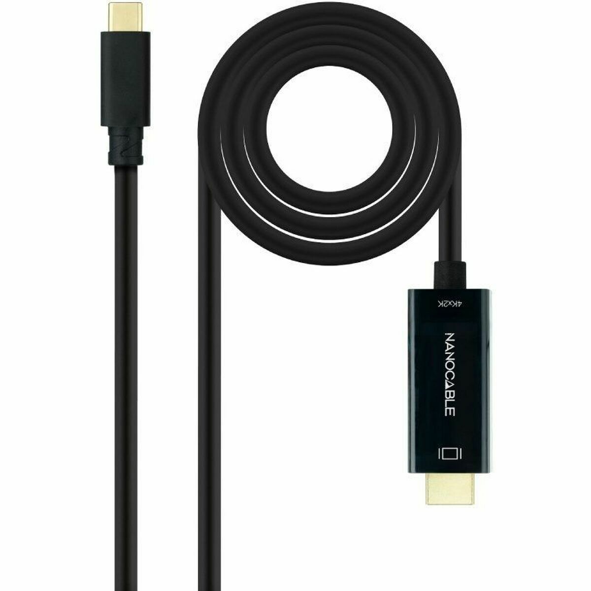 Cabo USB-C para HDMI NANOCABLE 10.15.5135 Preto 5 m