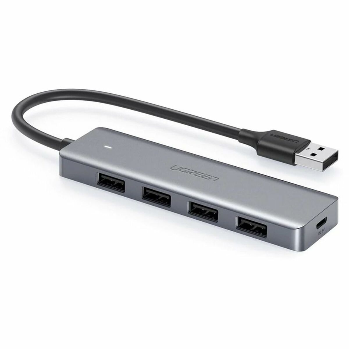 Hub USB Ugreen 64260 Cinzento