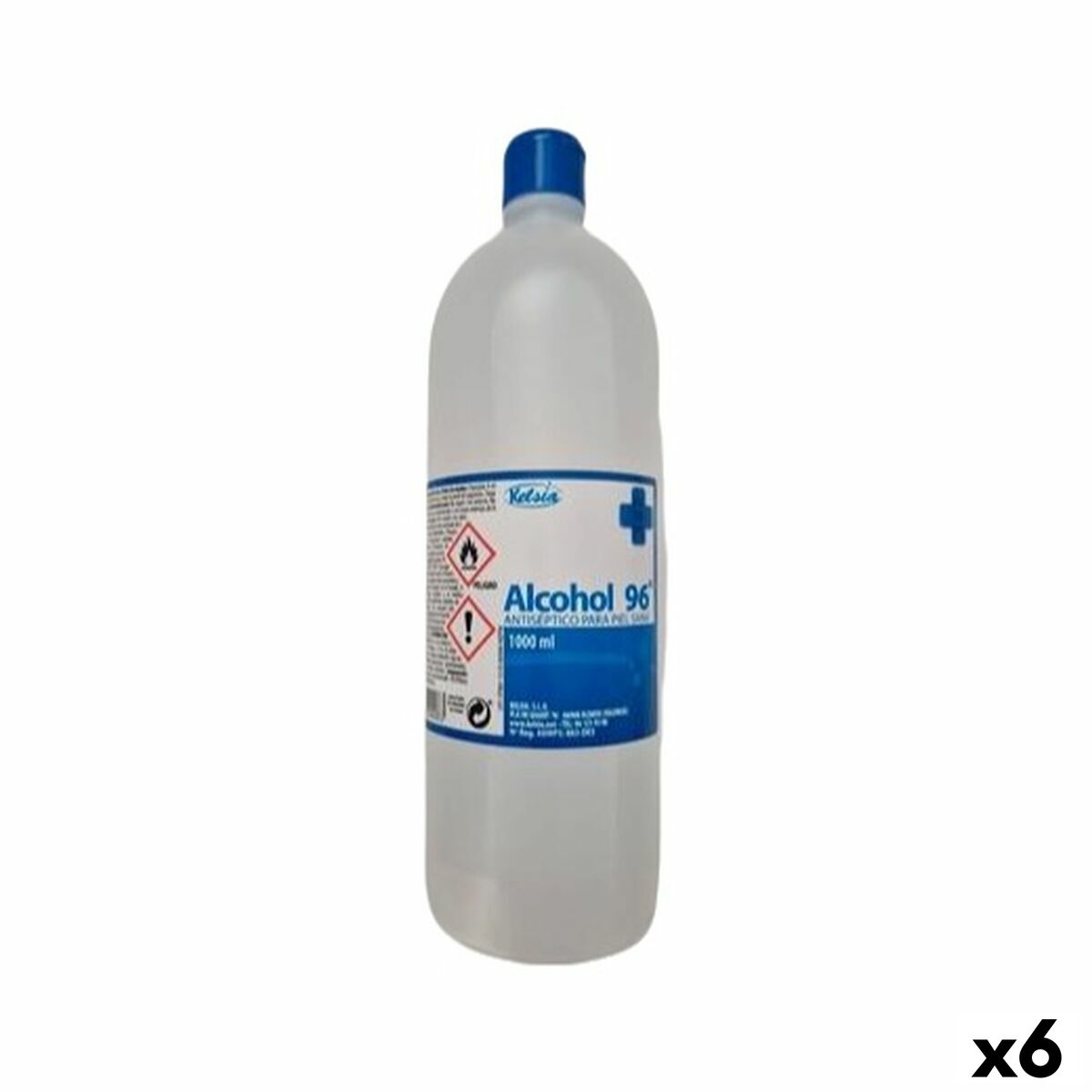 Álcool 96º 1 L (6 Unidades)