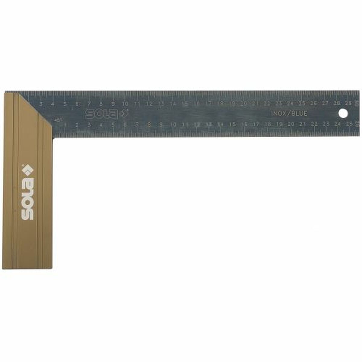 Esquadro de carpinteiro SOLA SRB 40 x 17 cm