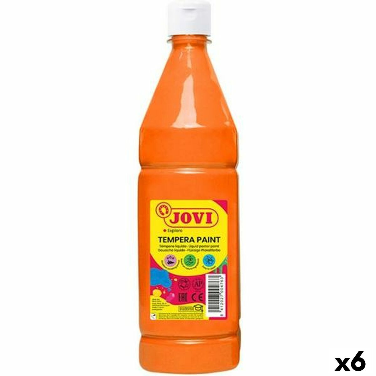 Têmpera Jovi Laranja 1 L (6 Unidades)