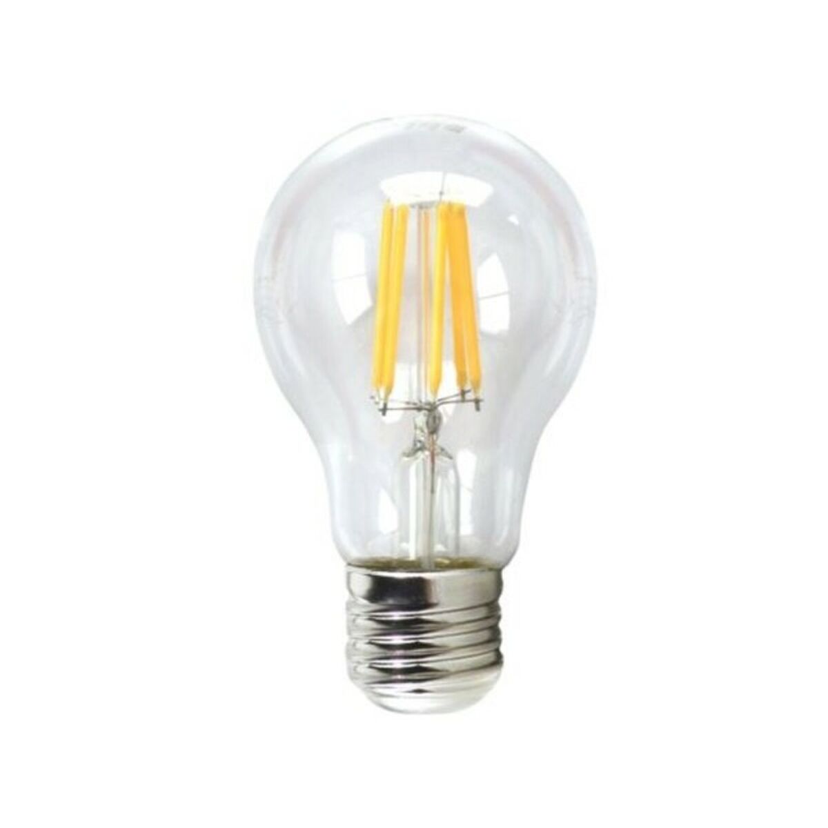 Lâmpada LED esférica Silver Electronics 1980627 E27 6W 3000K A++ (Luz Quente)