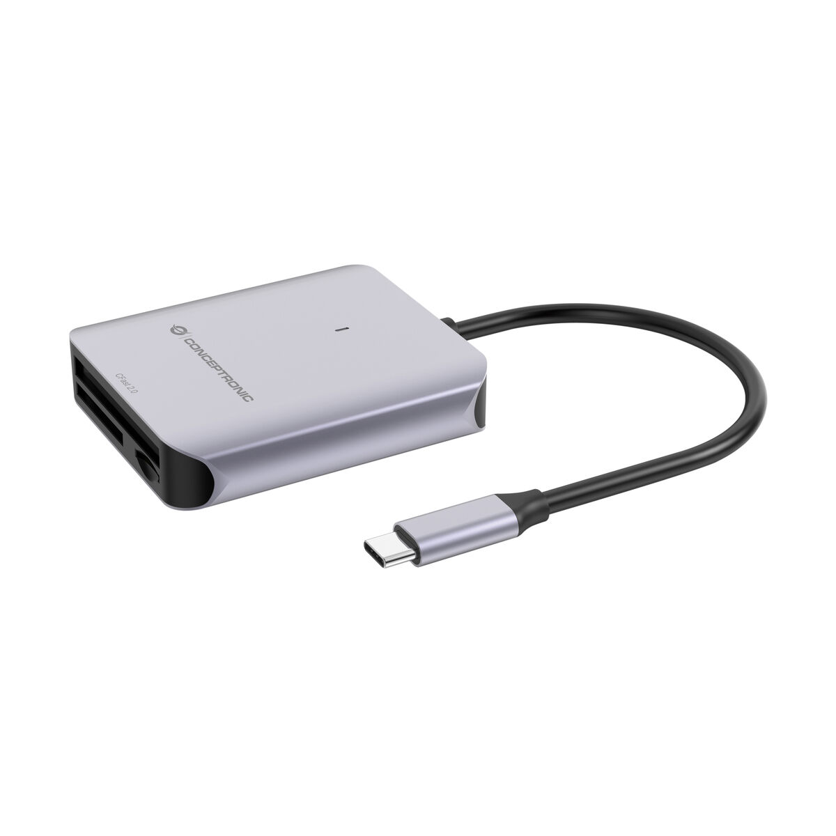 Leitor de Cartões Conceptronic 3 en 1 USB 3.2 Gen 2 Cinzento