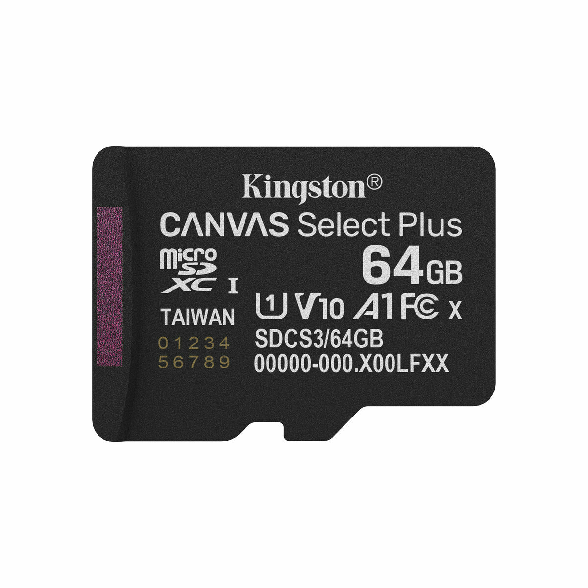 Cartão de Memória Micro SD com Adaptador Kingston SDCS3/64GBSP 64
