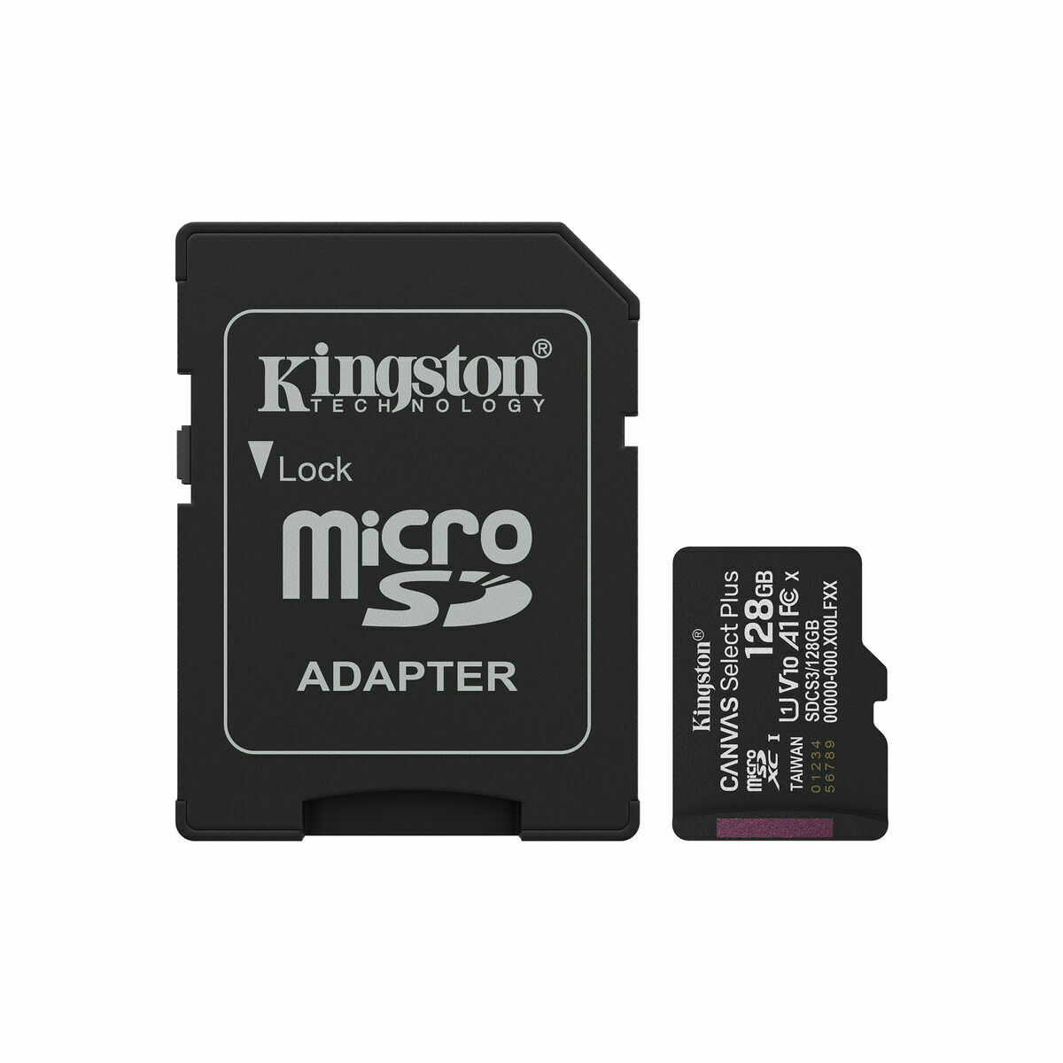 Cartão de Memória Micro SD com Adaptador Kingston 128
