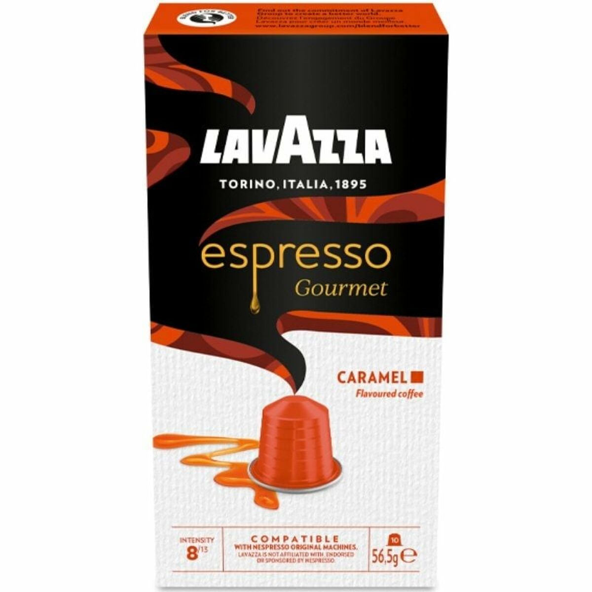 Cápsulas de café Lavazza Espresso Gourmet Caramel 10 Peças (10 Unidades)