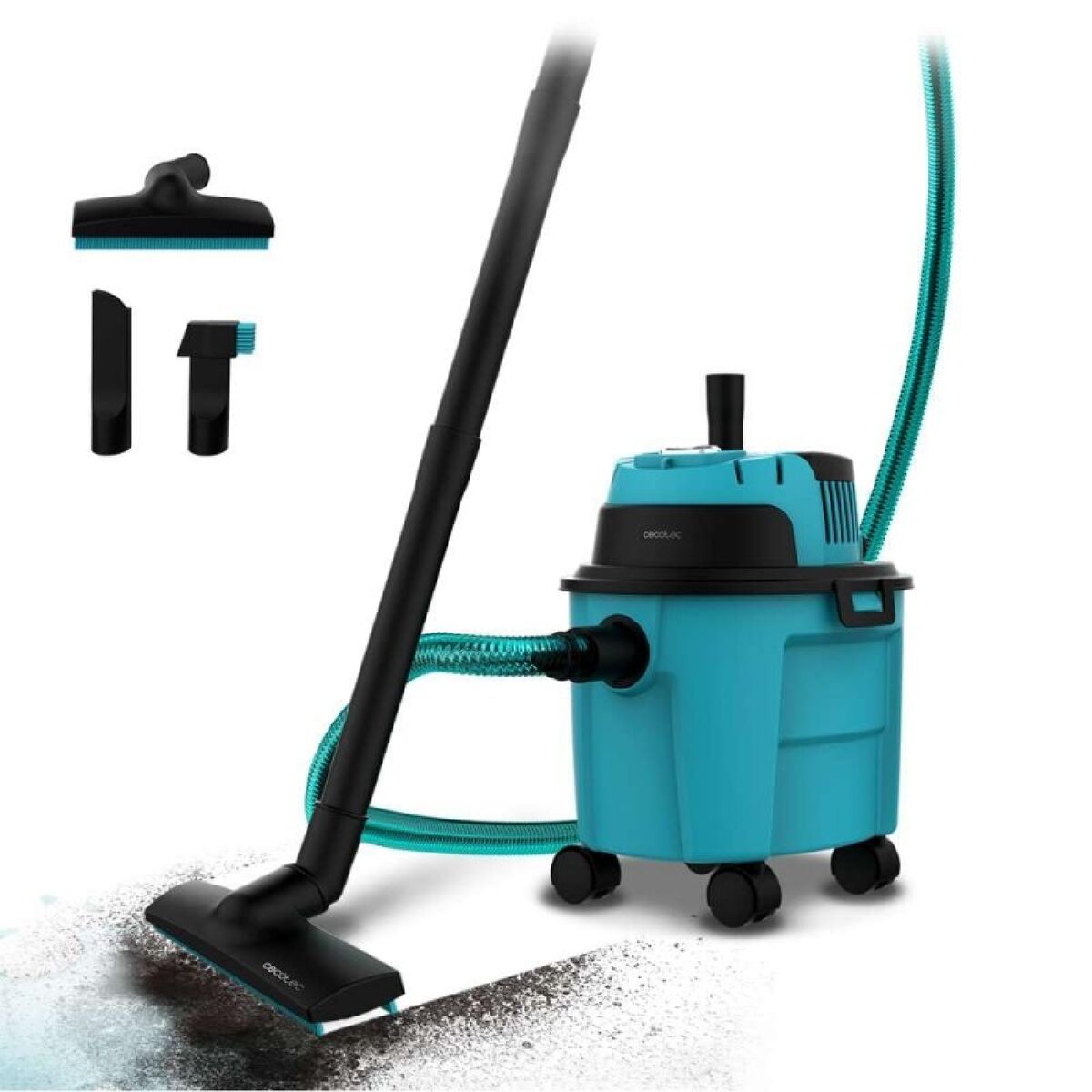 Aspirador em seco e húmido Cecotec Conga Rockstar Wet & Dry Compact Garden Azul 1000 W
