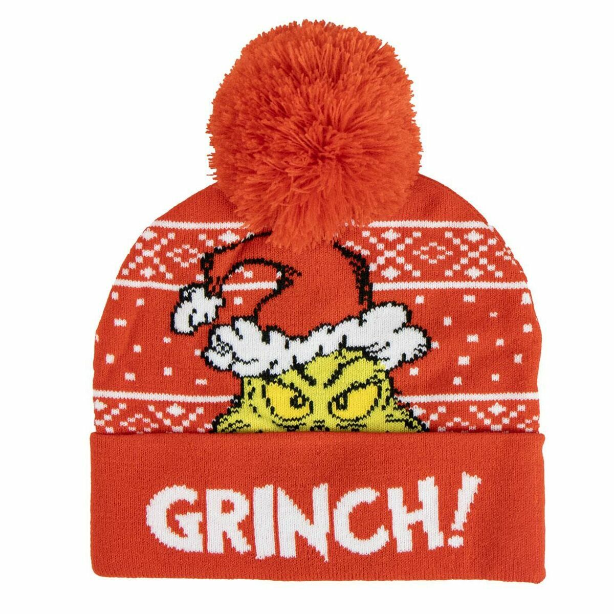 Gorro Infantil The Grinch Vermelho