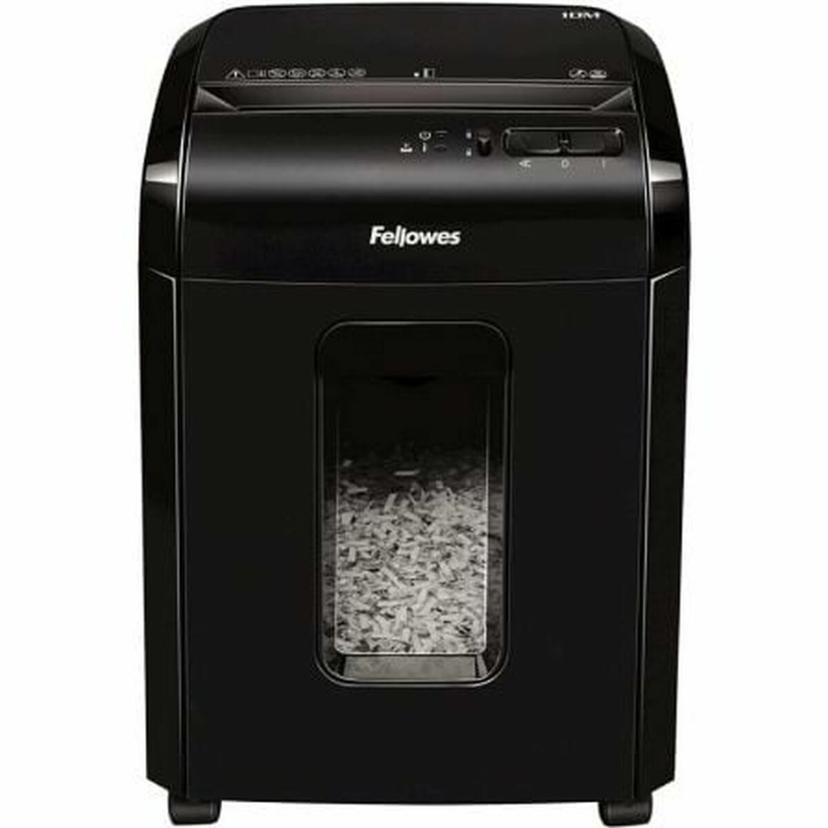 Trituradora de Papel Micro-Corte Fellowes Powershred 10M 2 x 12 mm Preto